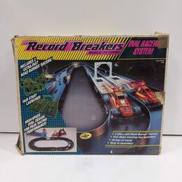Vintage Hasbro  Record Breakers Raceway Set IOB