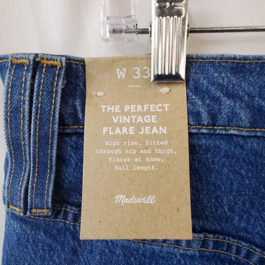 Madewell Vintage Style Flare Jeans Size 33 image number 6