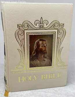 Standard Alphabetical Index Deluxe Parish Edition Padded Cover Holy Bible Book