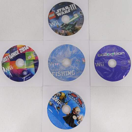 10ct Nintendo Wii Disc Only Lot image number 3