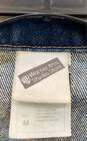 Warner Bros Mens Blue Cotton Superman Long Sleeve Denim Trucker Jacket Size M image number 6