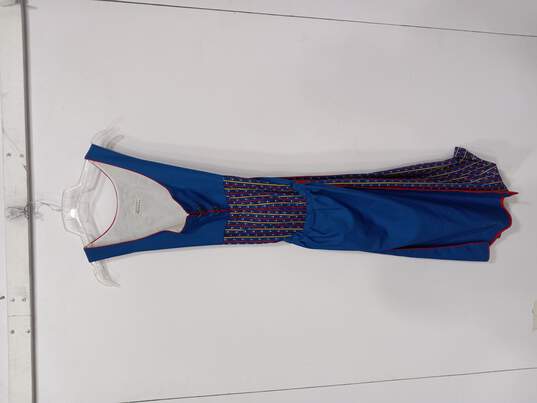 Godal Women's Blue Floral Dress image number 1
