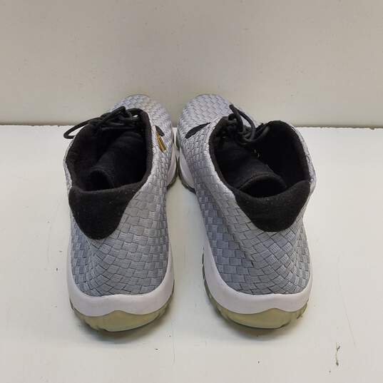 Jordan Future Premium Metallic Silver Men's Athletic Shoes Size 14 image number 7