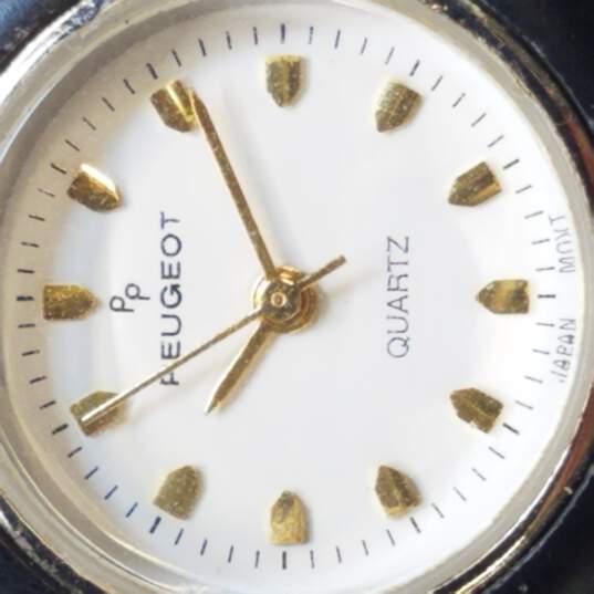 Peugeot Silver & Gold Tone WR Stainless Steel Watch image number 2
