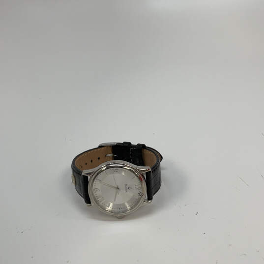 Designer Bulova C8341108 Silver-Tone Stainless Steel Analog Wristwatch image number 3