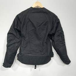 Icon Women's Black Motorcycle Armor Jacket Size M alternative image