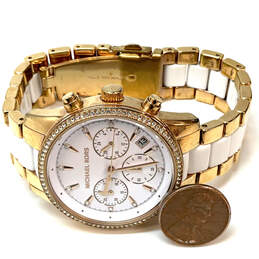 Designer Michael Kors MK-6324 Rhinestone Chronograph Dial Analog Wristwatch alternative image