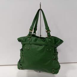 Michael Kors Green Leather Shoulder Bag alternative image