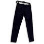 Womens Blue Denim Medium Wash Pockets Regular Fit Skinny Leg Jeans Size 26 image number 2