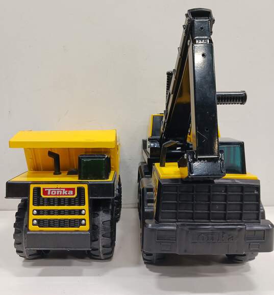 Pair of Tonka Toy Construction Trucks image number 6
