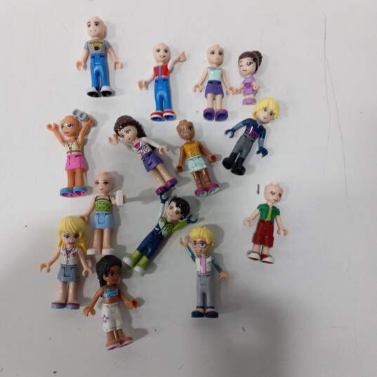 14pc Lot of Assorted Lego Friends Minifigures image number 1