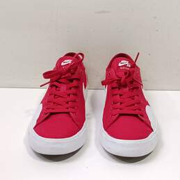 Men's Red Sneakers Size 10