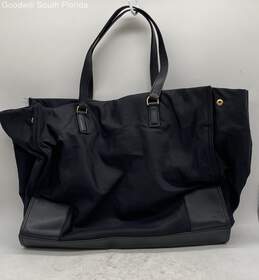 Tory Burch Womens Ella Black Double Handle Inner Pockets Lined Tote Handbag alternative image