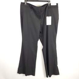 New York & Company Women Black Flare Pants Sz 18 NWT