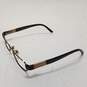 Versace Slim Bronze Rectangular Eyeglasses Frame image number 5