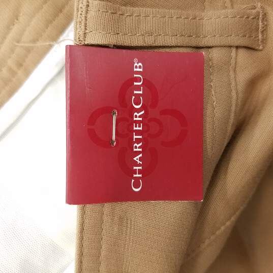 Charter Club Women Almond Dress Pants 16 NWT image number 5