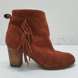 Toms Suede Women Boots Size 7.5W