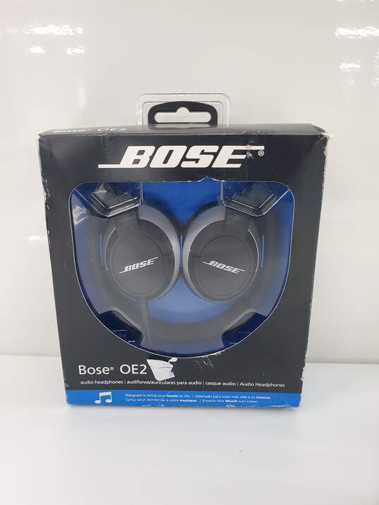 Boxed Bose OE2i Audio Headphones Untested image number 1