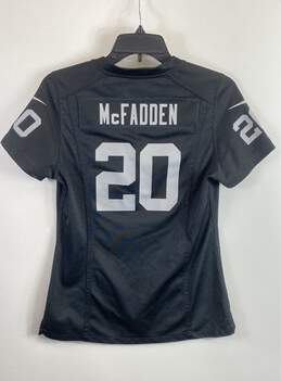 Nike Women Black NFL Oakland Raiders Mc Fadden # 20 Jersey S alternative image