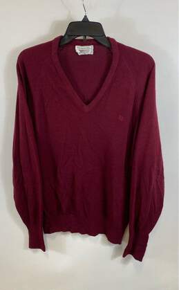 Christian Dior Burgundy Sweater - Size Medium