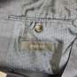 Authenticated Gucci Navy 2 Button Suit Jacket Men's Size 52R image number 6