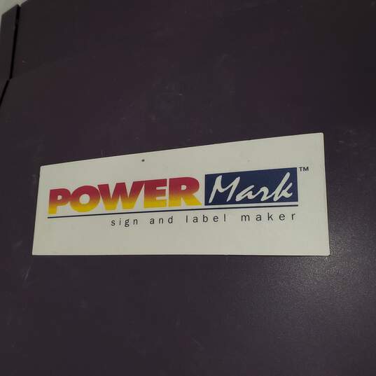 Untested Brady Power Mark Sign and Label Maker Model B P/R image number 4