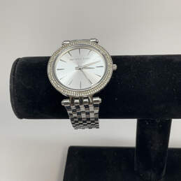 Designer Michael Kors Darci MK-3190 Silver-Tone Dial Analog Wristwatch alternative image