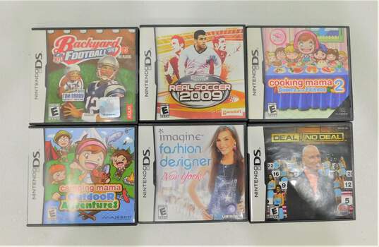 Nintendo DS Lite, 6 Games image number 2