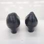 Bally of Switzerland Gray Black Wingtip Pumps Women's Size 6M image number 4