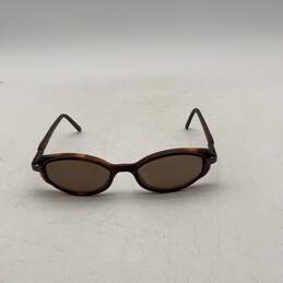 Maui Jim Womens MJ-124-10 Brown Polarized Full-Rim Rectangle Sunglasses alternative image