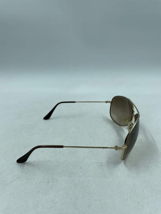 Ray-Ban Aviator Gold Tinted Sunglasses image number 5