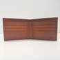 COACH Brown Leather Bifold Wallet Men's image number 3