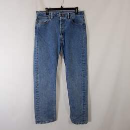 Levi's 501 Men Mid Wash Straight Jeans sz 34