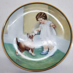 Vintage Knowles The Hamilton Collection The Reward Plate