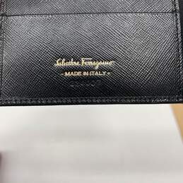 Authentic Salvatore Ferragamo Black Gancini Bi-Fold Wallet alternative image