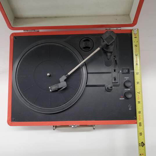 Crosley CR8005D-OR Orange Record Player image number 2