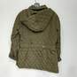Michael Kors Women's Moss Green Quilted Jacket Size S image number 2