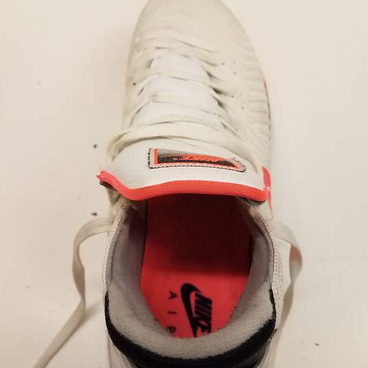 Nike Lebron 16 XVI White Hot Lava Silver CI1521-100 Men's Size 16 image number 8