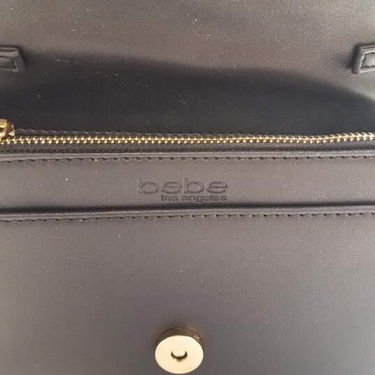 Bebe Los Angeles Quilted Black Crossbody Bag image number 7