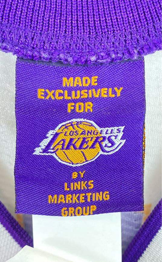LA Lakers Men White Kobe Bryant #24 Stadium Giveaway Jersey XL image number 3
