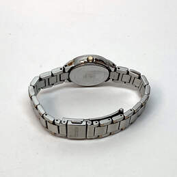 Designer Citizen Eco-Drive Silver-Tone Chain Strap Analog Quartz Wristwatch