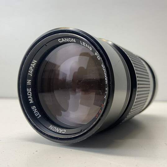 Canon FD 200mm 1:4 S.S.C. Camera Lens image number 1