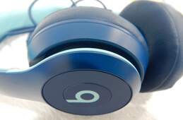 Beats By Dr Dre Solo 3 Blue Bluetooth On Ear Wireless Headphones alternative image