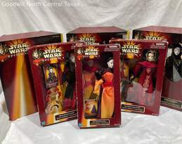 Lot Of 6 Star Wars Queen Amidala Dolls