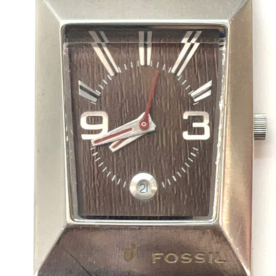 Designer Fossil JR-9407 Stainless Steel Adjustable Strap Wristwatch image number 3