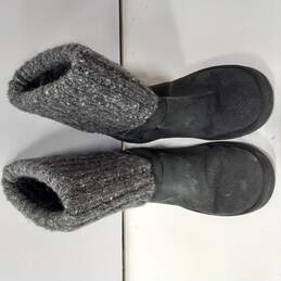 Women's Black & Gray Boots alternative image