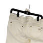 Womens White Light Wash Denim Pockets Stretch Skinny Leg Jeans Size 9 image number 4