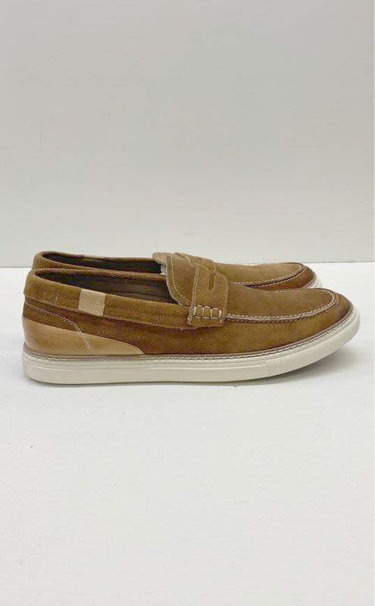 Adan LA Logan Brown Slip-On Shoes Size 9 image number 2