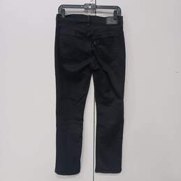 Levi's Women's Black Classic Straight Jeans Size 6 alternative image
