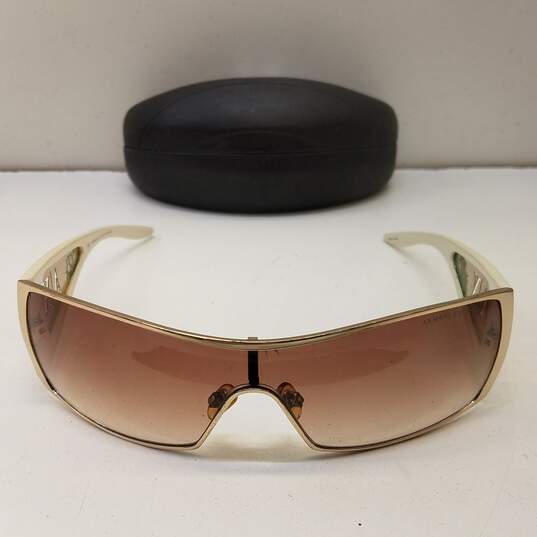 Armani Exchange White Brown Gradient Sunglasses image number 2